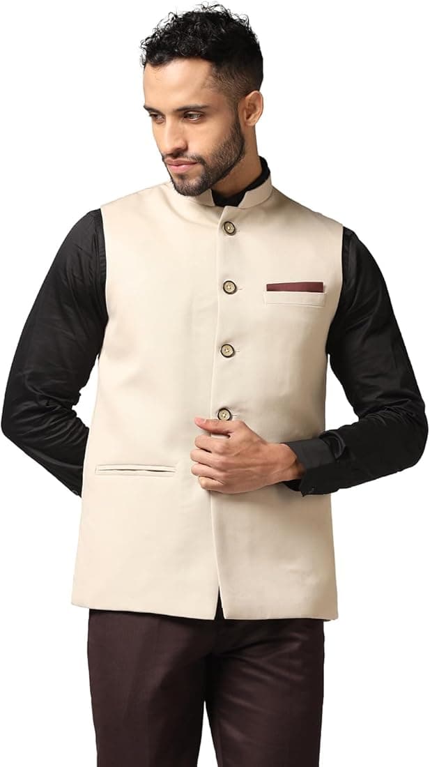 Embroidered Nehru Jacket